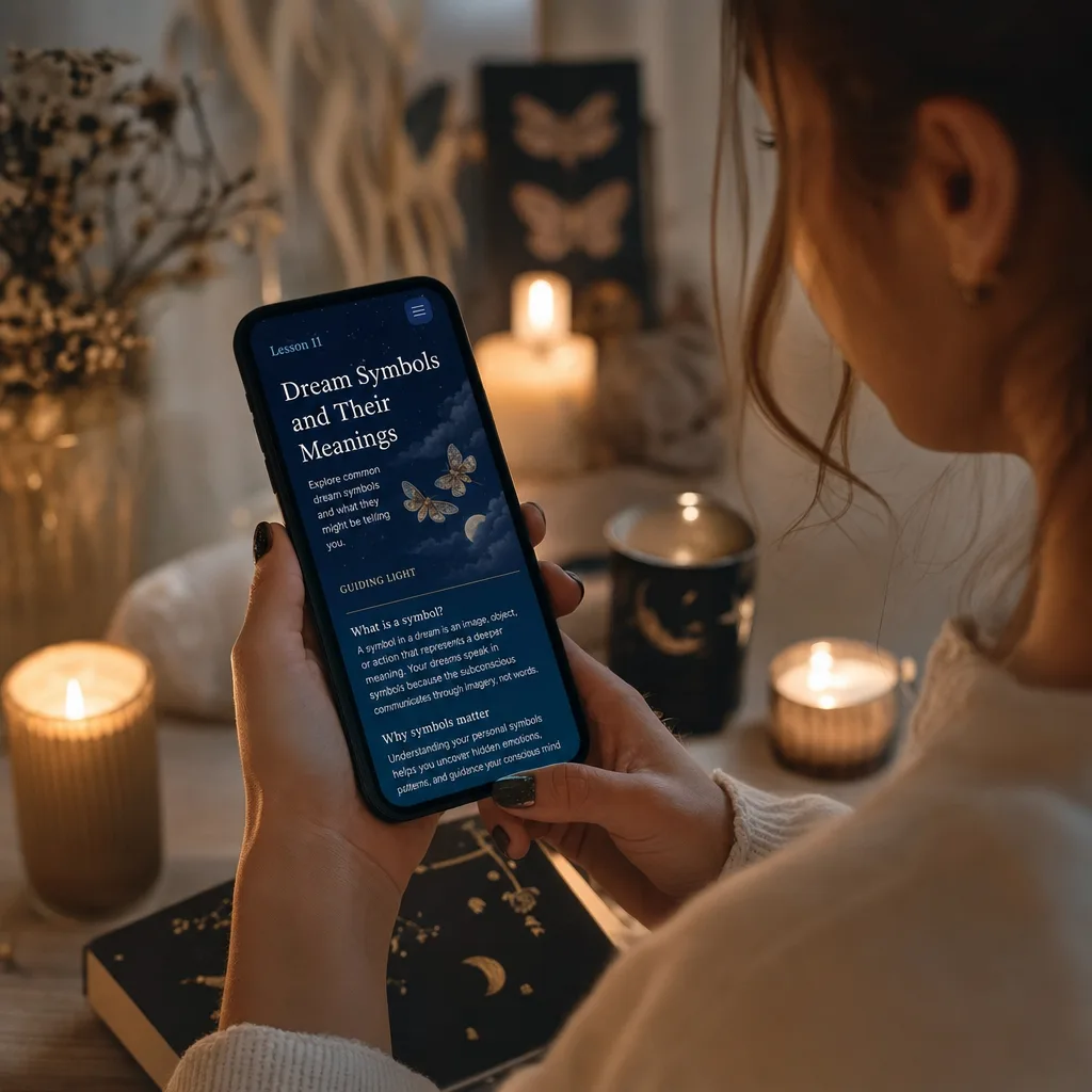 Read the lessons on your phone